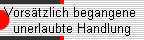 Vors�tzlich begangene 
unerlaubte Handlung